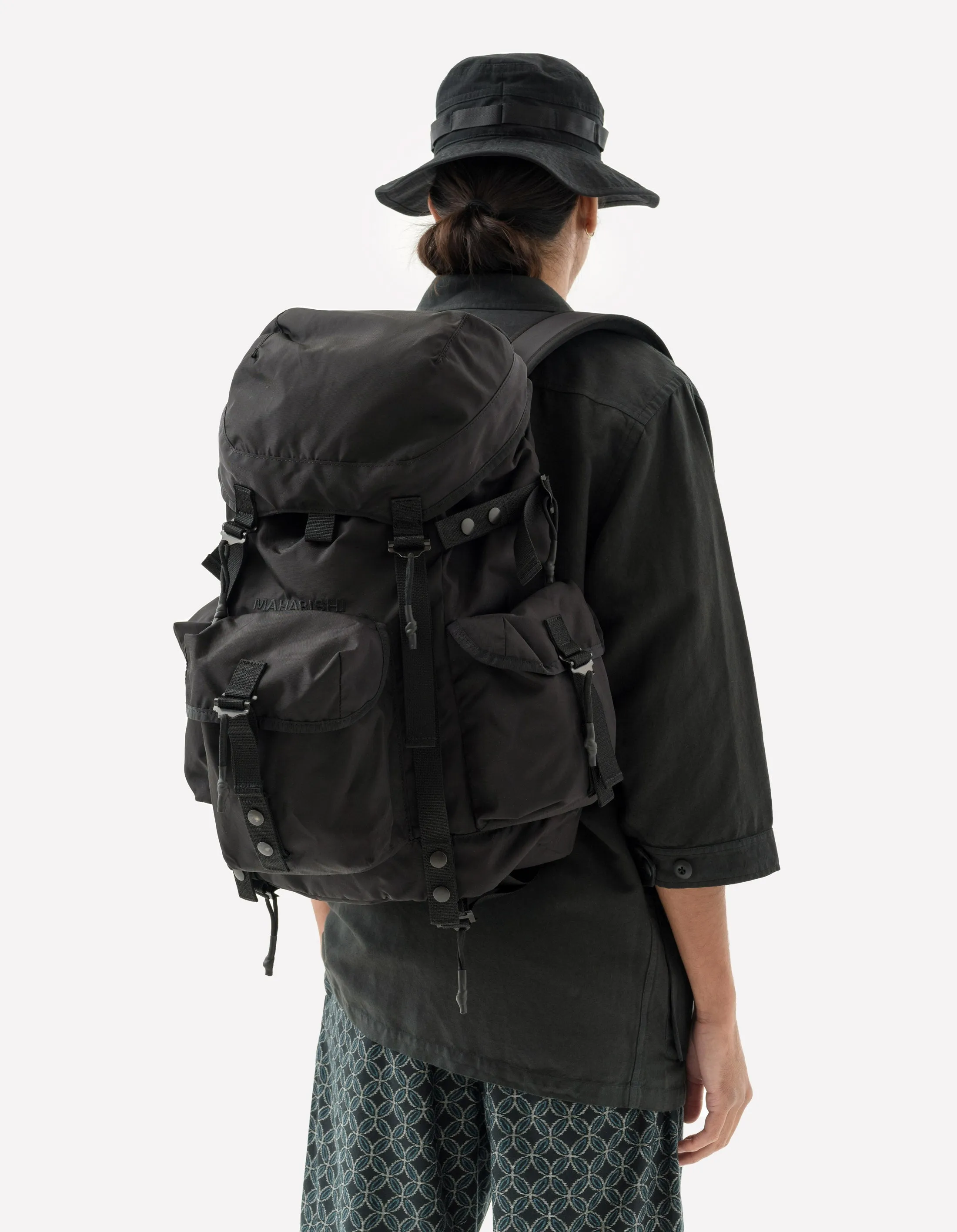 1114 Maha M.A.L.I.C.E. Backpack Black