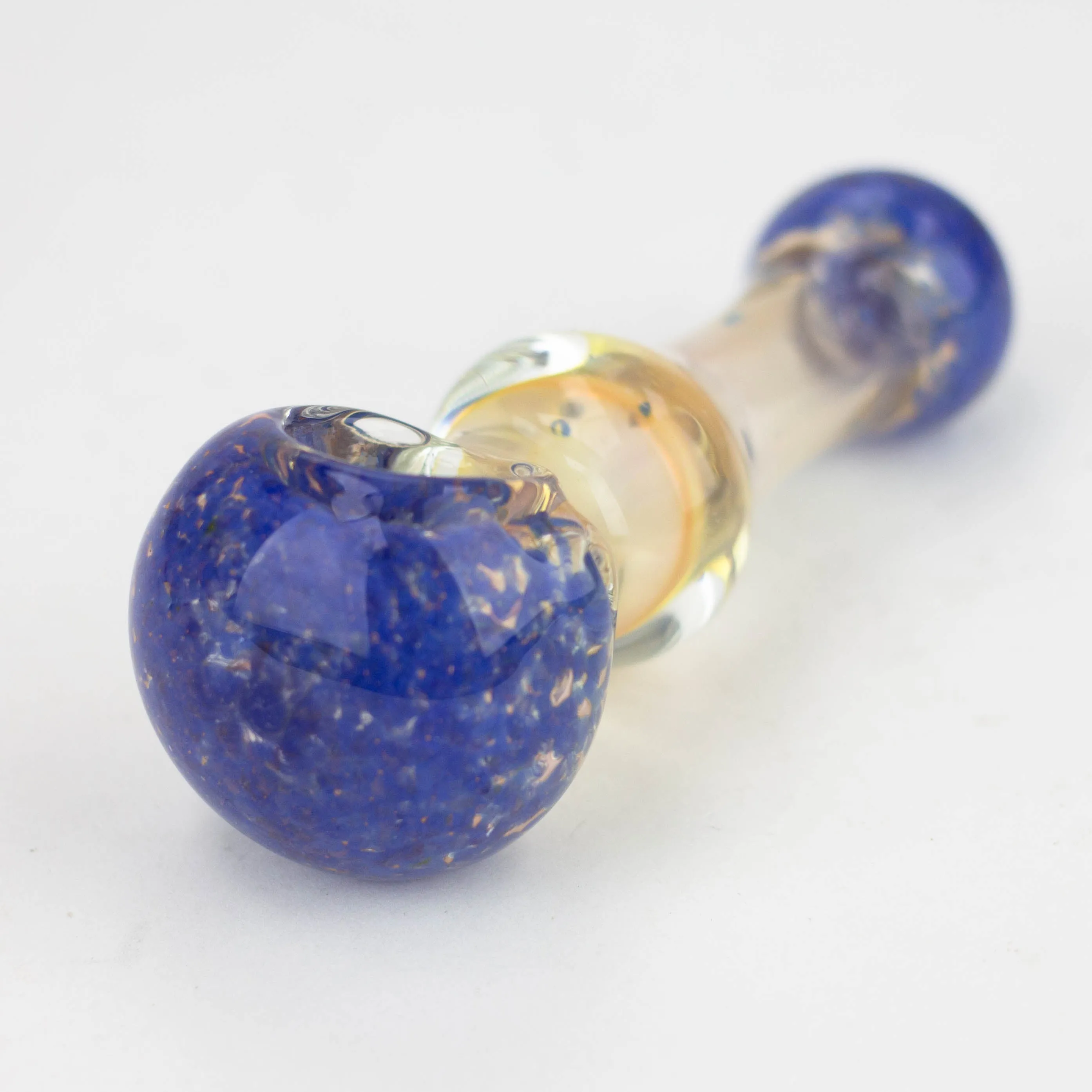 4.5" Gold Fumed Hand Pipe Pack of 2