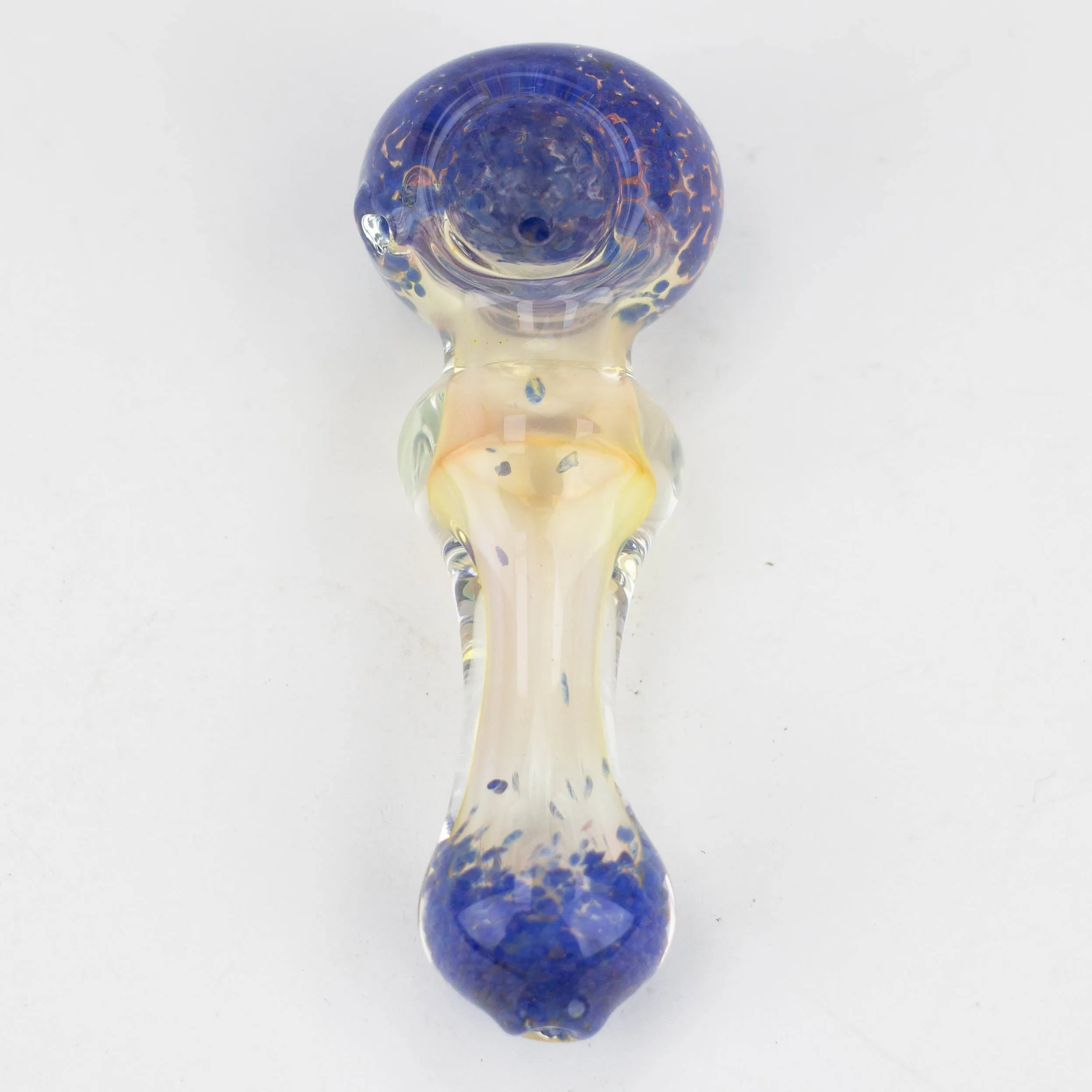 4.5" Gold Fumed Hand Pipe Pack of 2