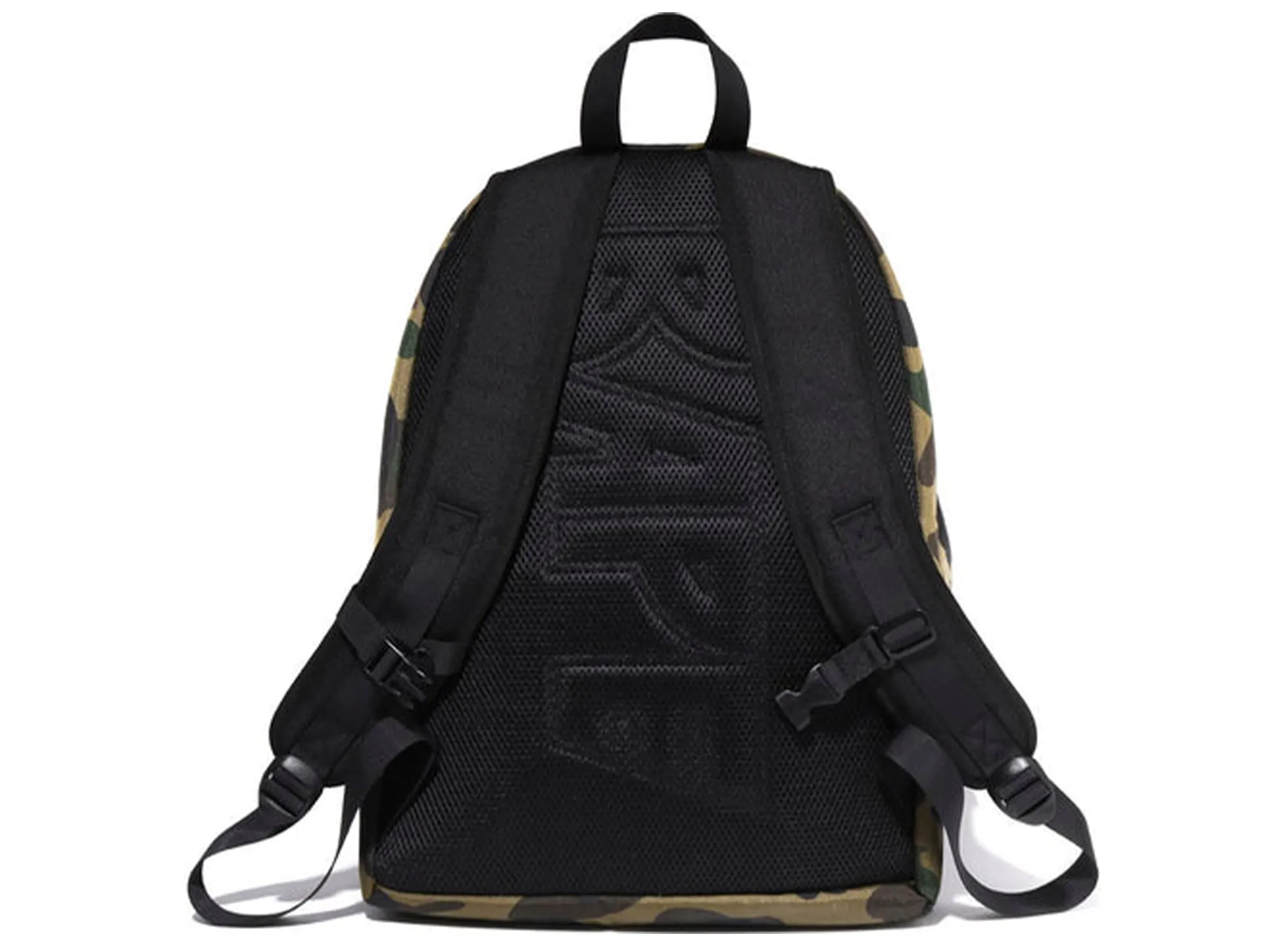 A Bathing Ape 1st Camo Cordura Day Pack in Yellow xld