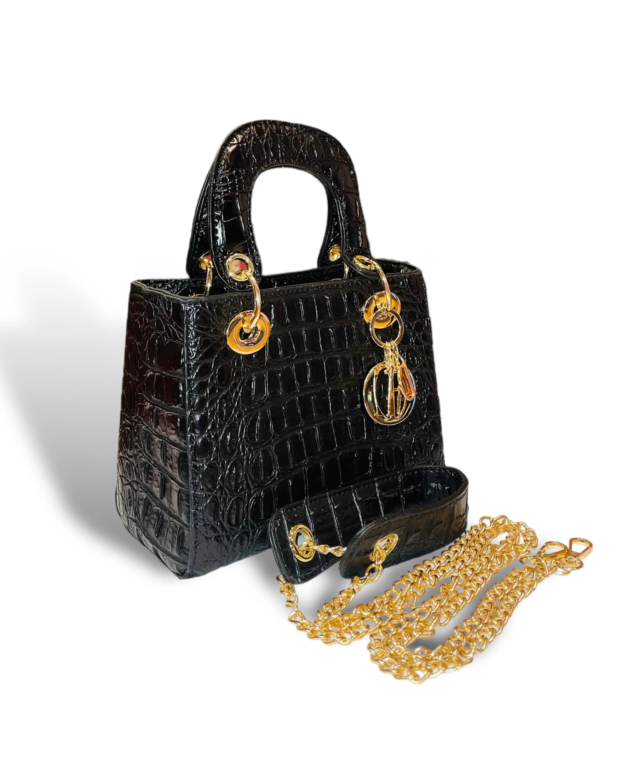 Alligator Skin Fashion Tote