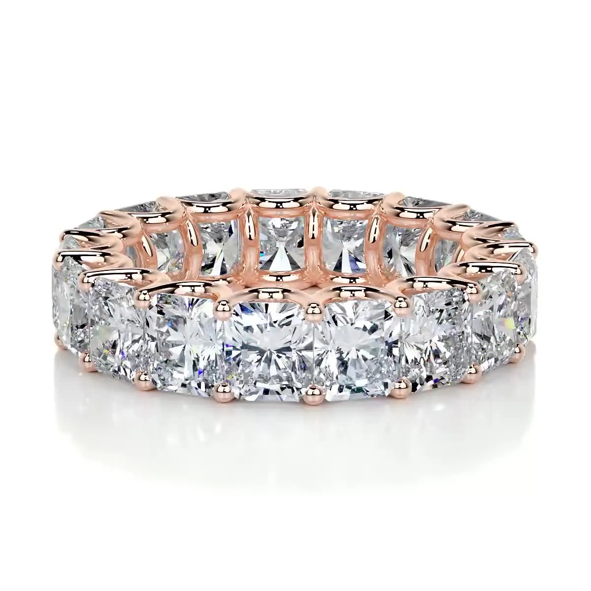 Andi Eternity Wedding Ring - 14K Rose Gold