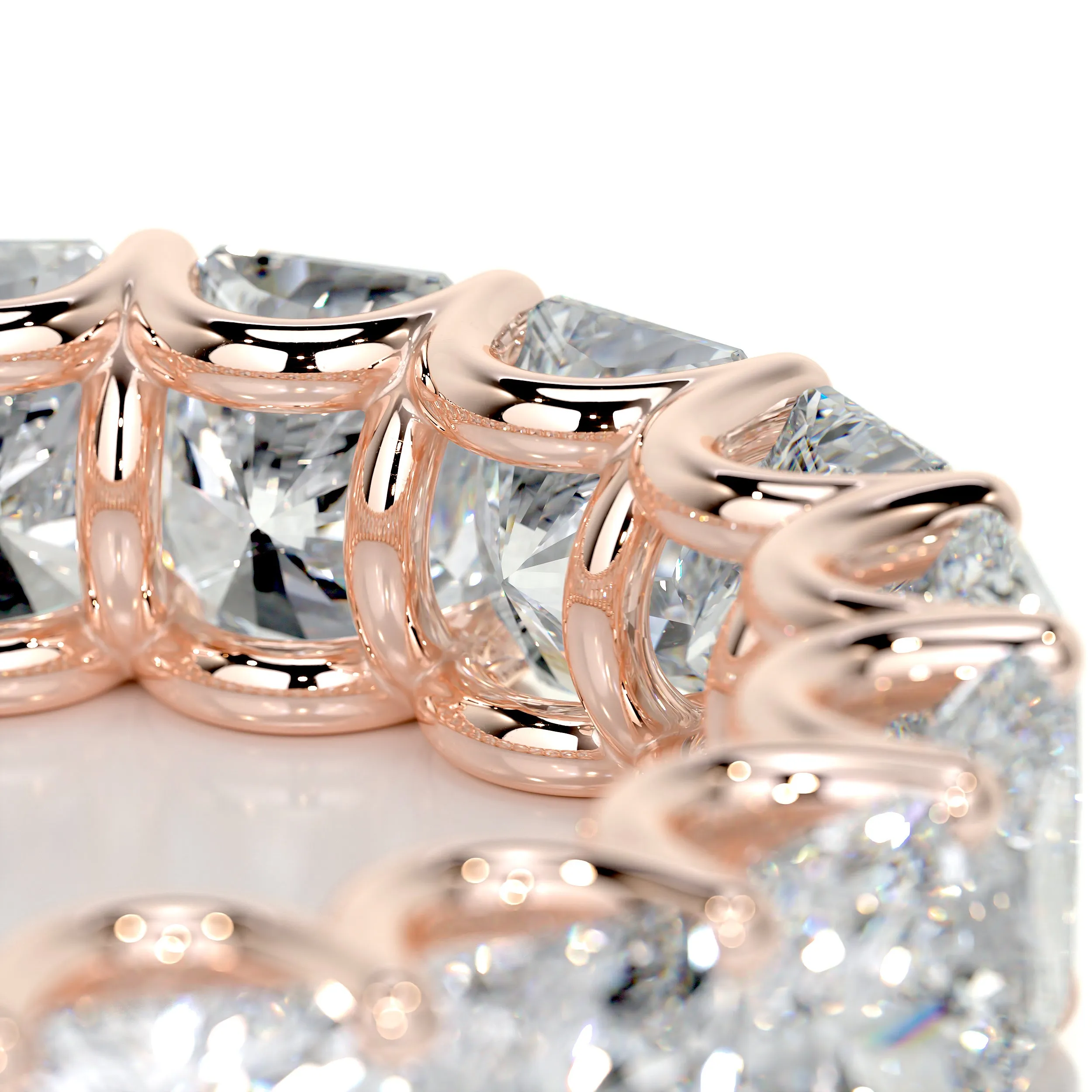 Andi Eternity Wedding Ring - 14K Rose Gold