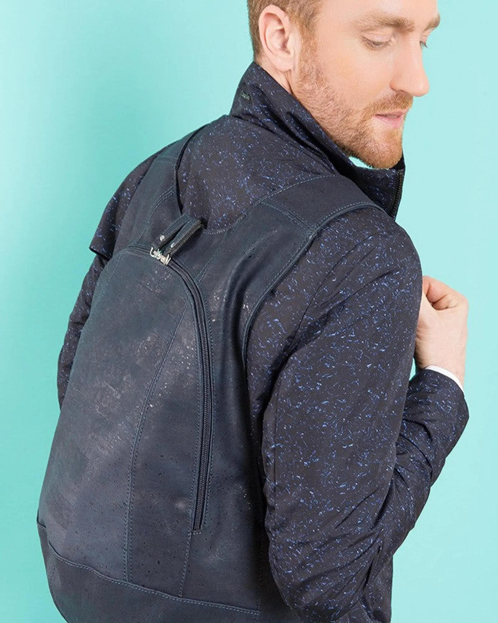 ARSAYO Suber Backpack | Black Cork