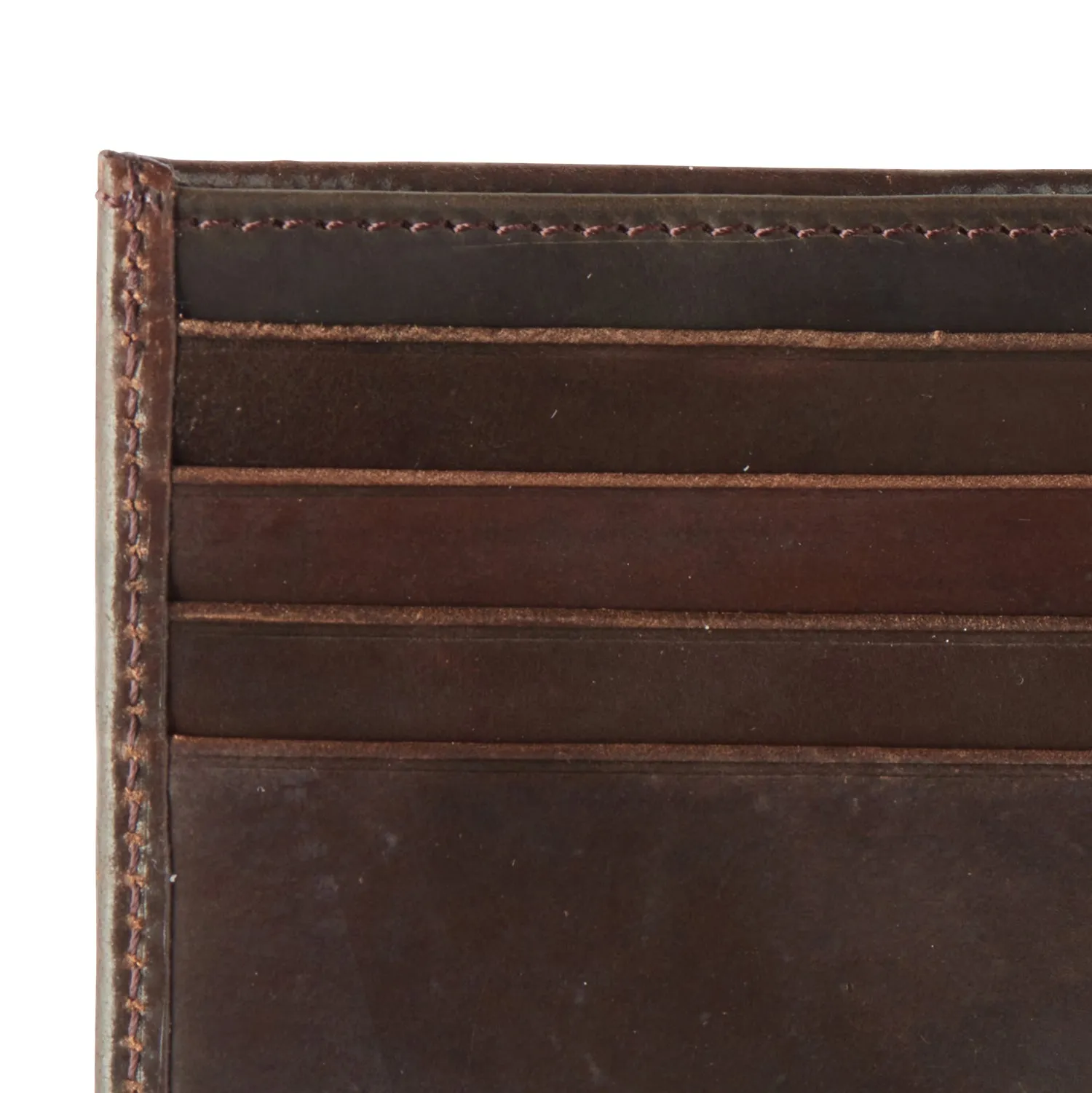 Bifold Wallet - Cordovan :: Chocolate