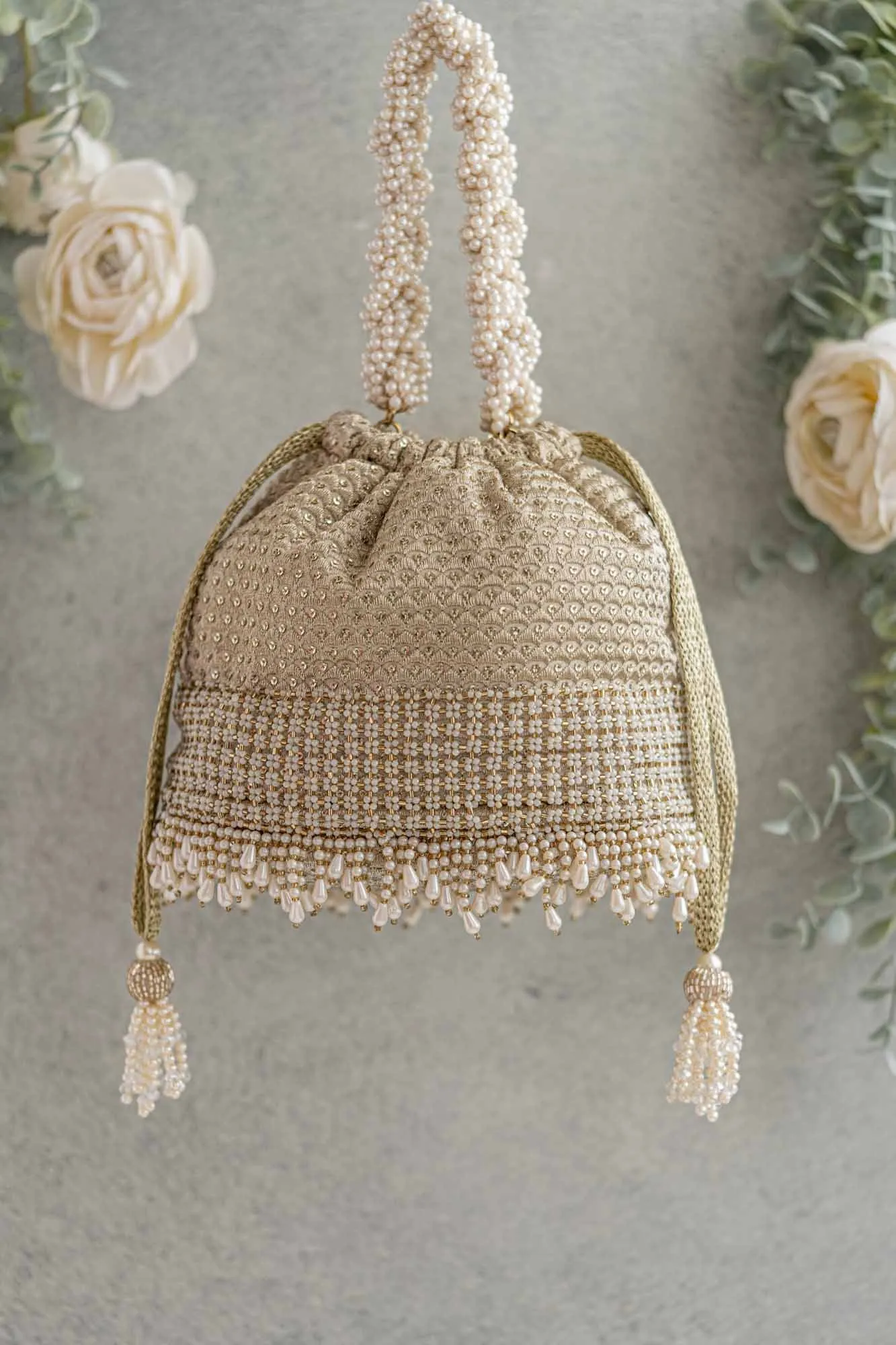 Champagne Bucket Bag