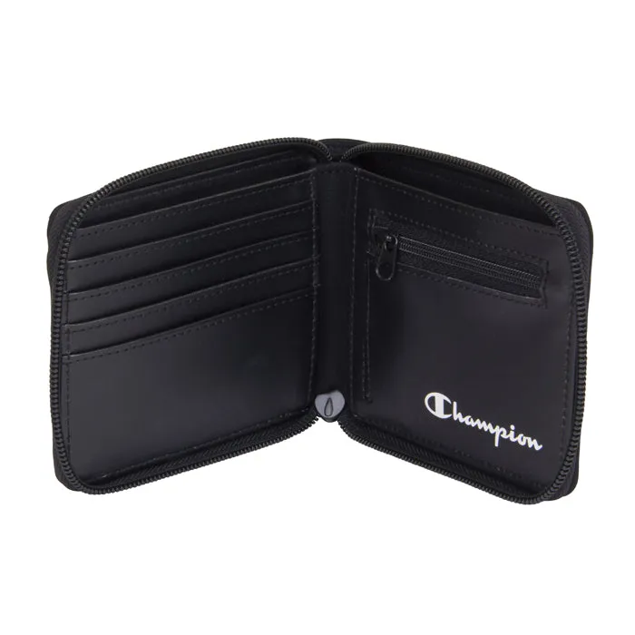 Champion Grey Zip Bi Fold Wallet