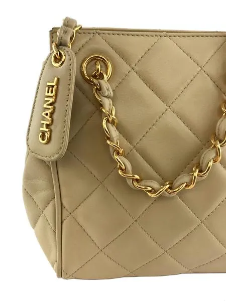 Chanel Vintage Lambskin Quilted Shoulder Bag