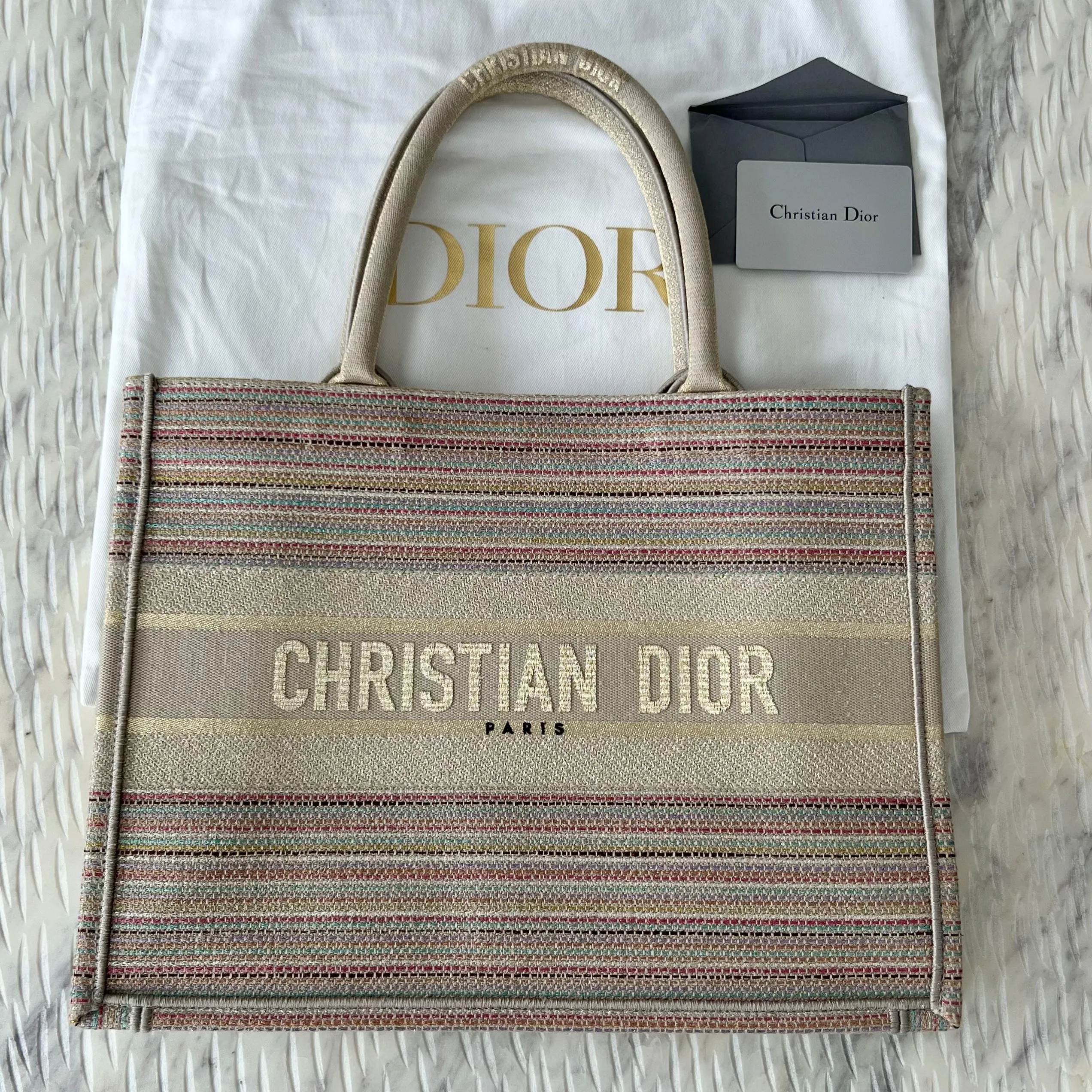 Christian Dior Book Tote Bag