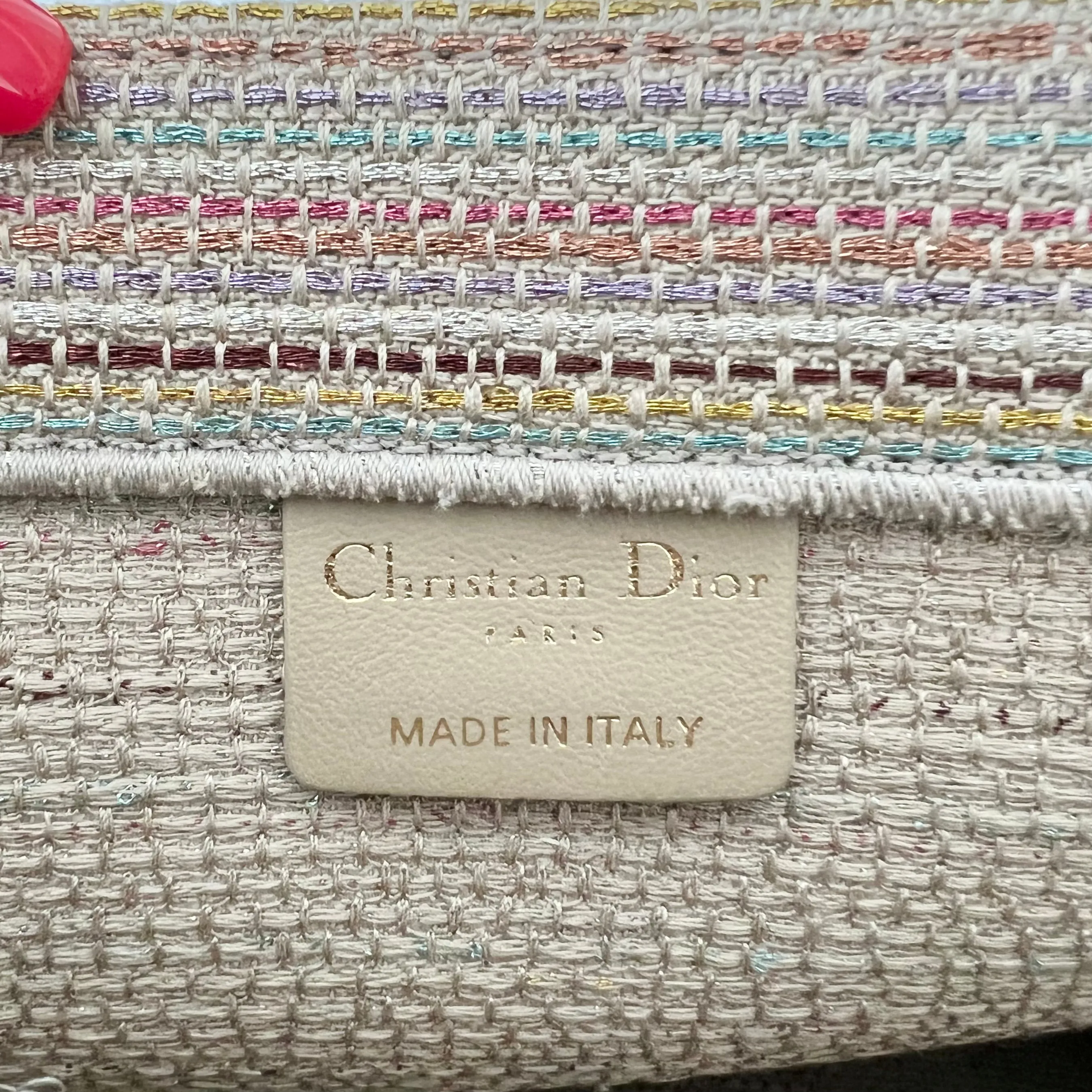 Christian Dior Book Tote Bag