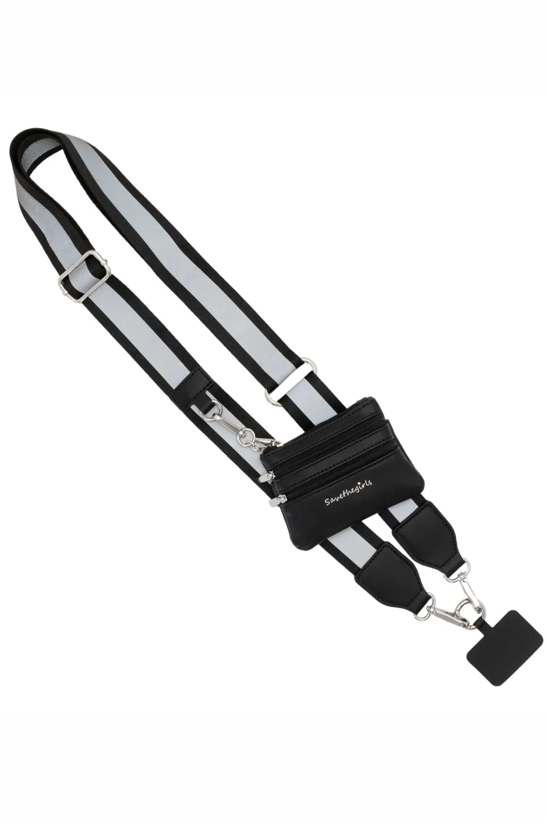 Clip & Go Reflective Black