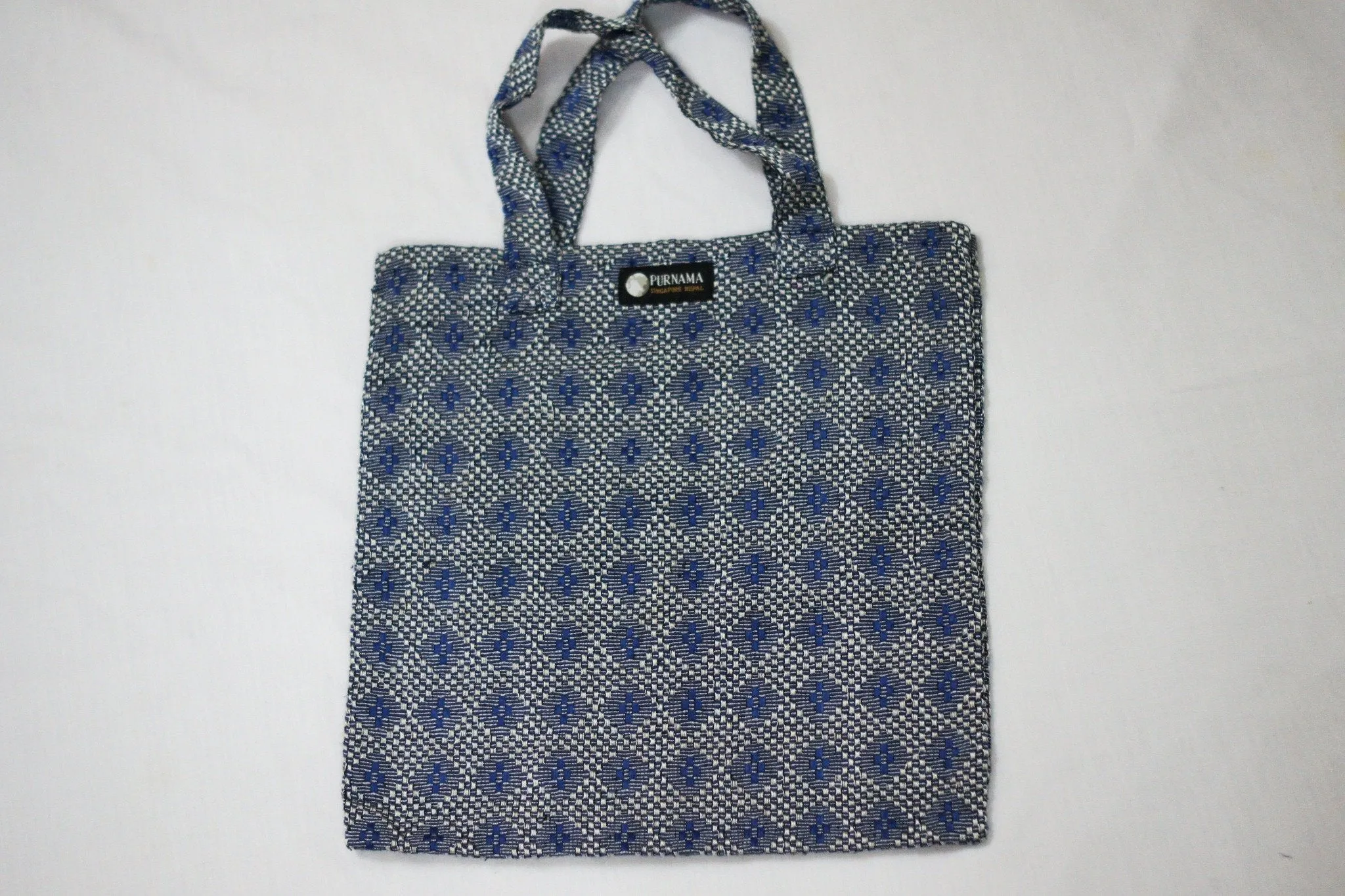 Cotton Simple Bag - Blue