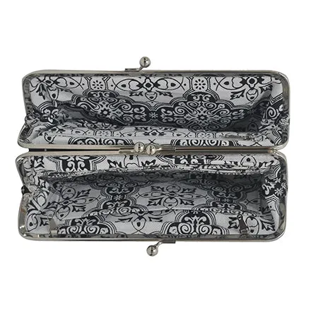 Double Frame Silver NGIL Vintage Style Wallet