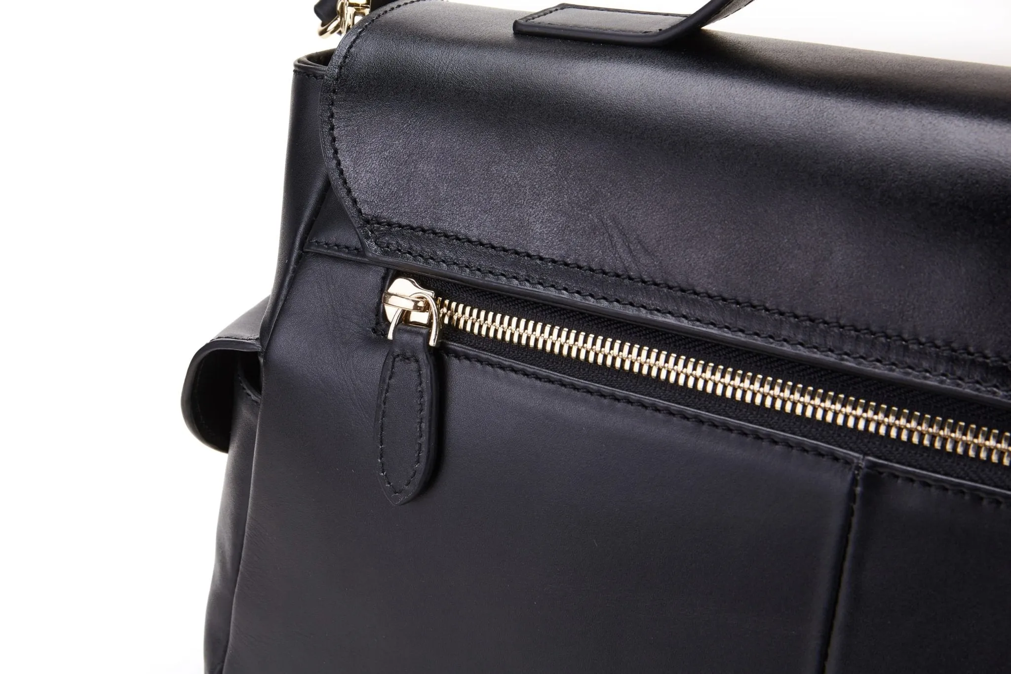 Dragonfly Black Satchel