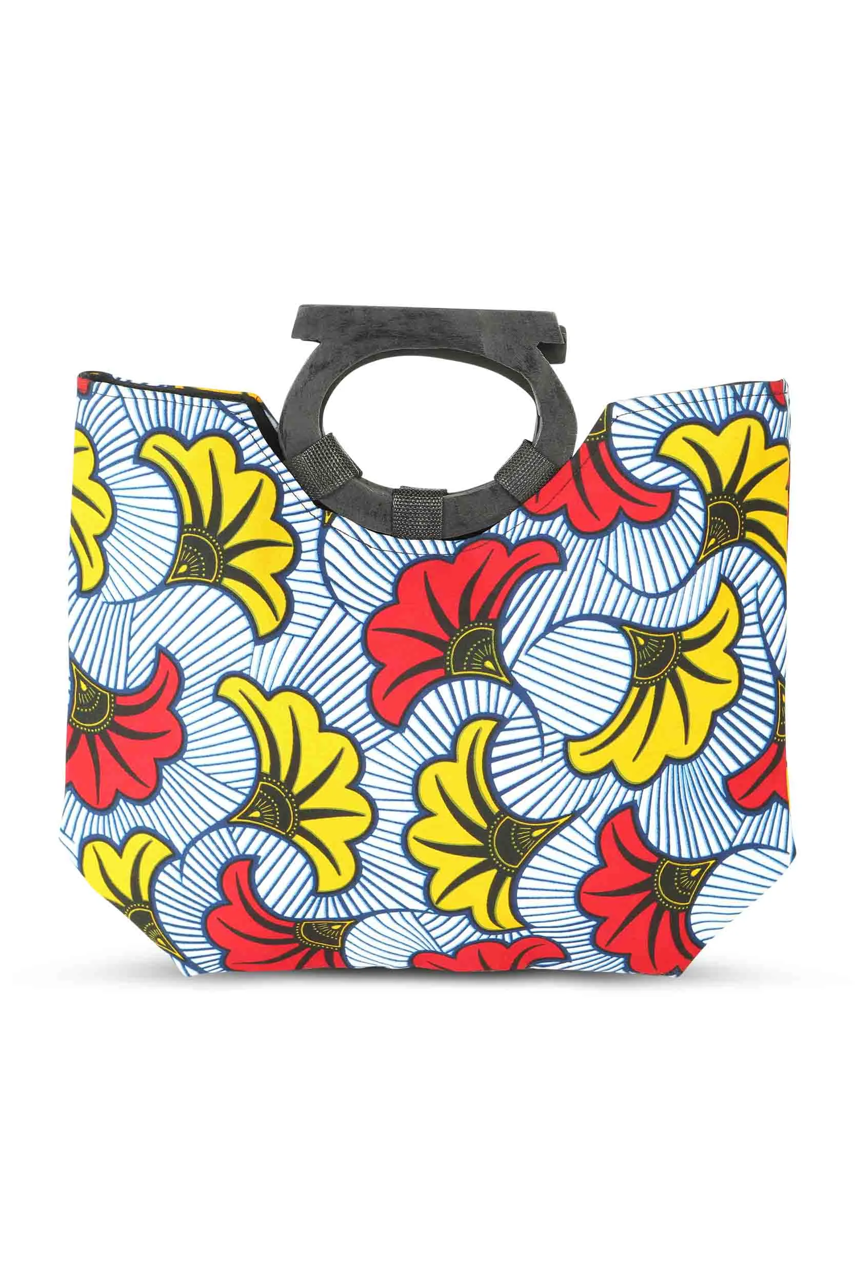 ELIA African Print Tote Bag