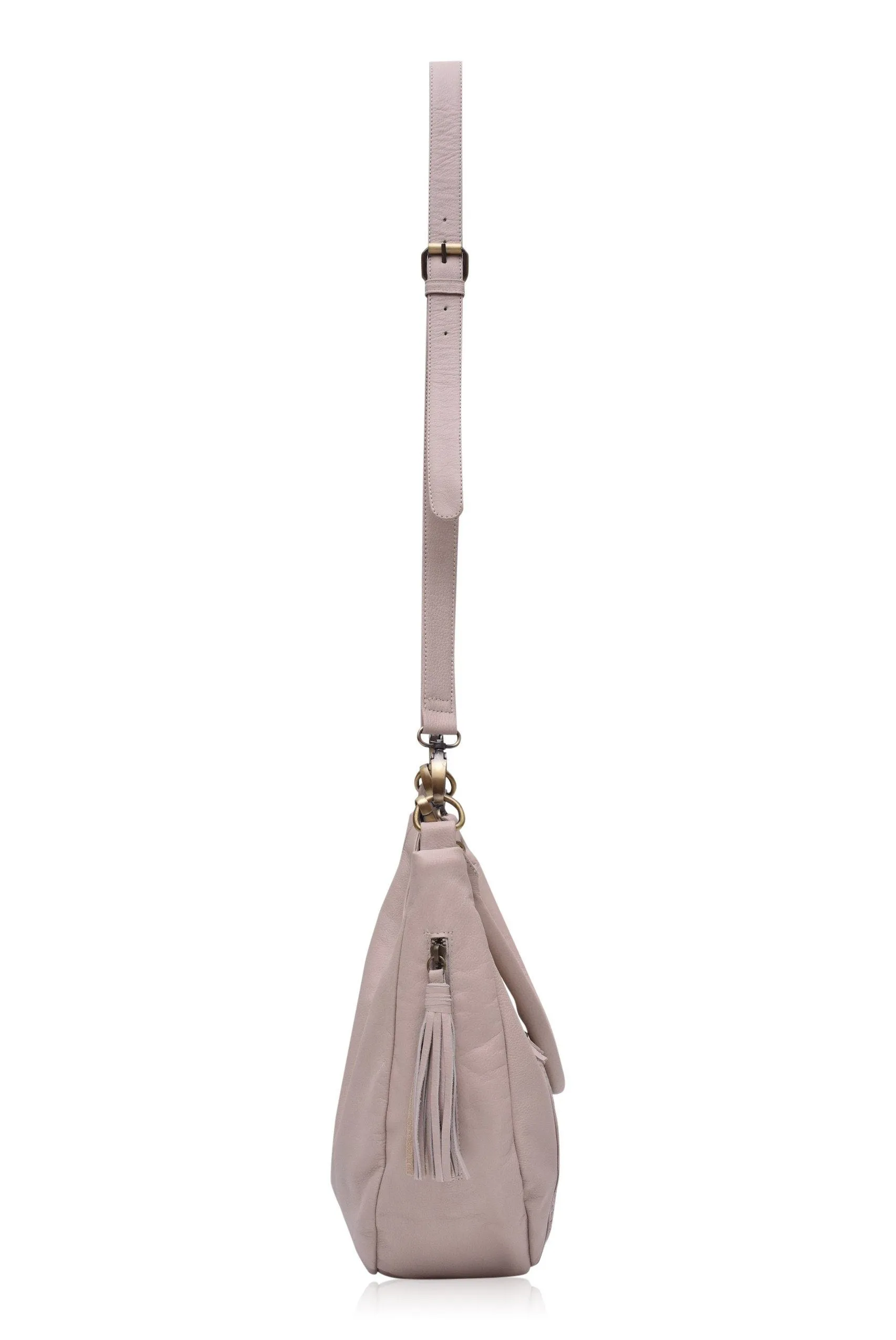 Elysian Coast Leather Crossbody Bag