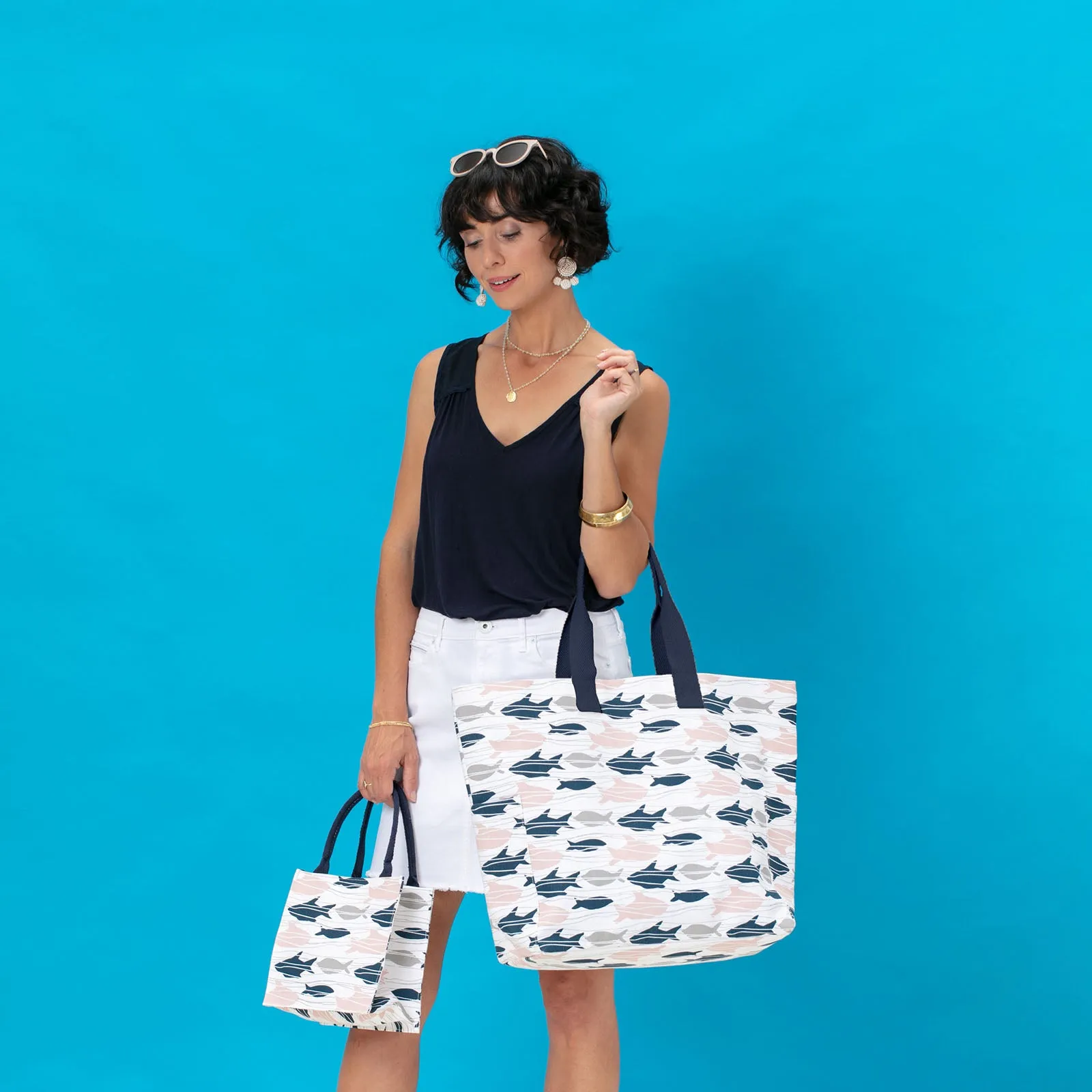 Fish Carryall Tote