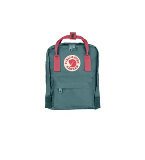 FJALLRAVEN KANKEN MINI BACKPACK STYLE F23561 FROST GREEN-PEACH PINK