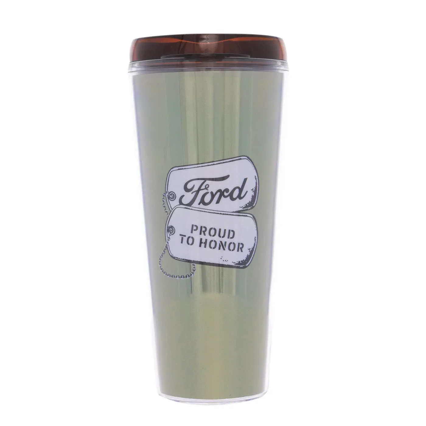 Ford Proud to Honor Dog Tag Eagle Tritan Tumbler