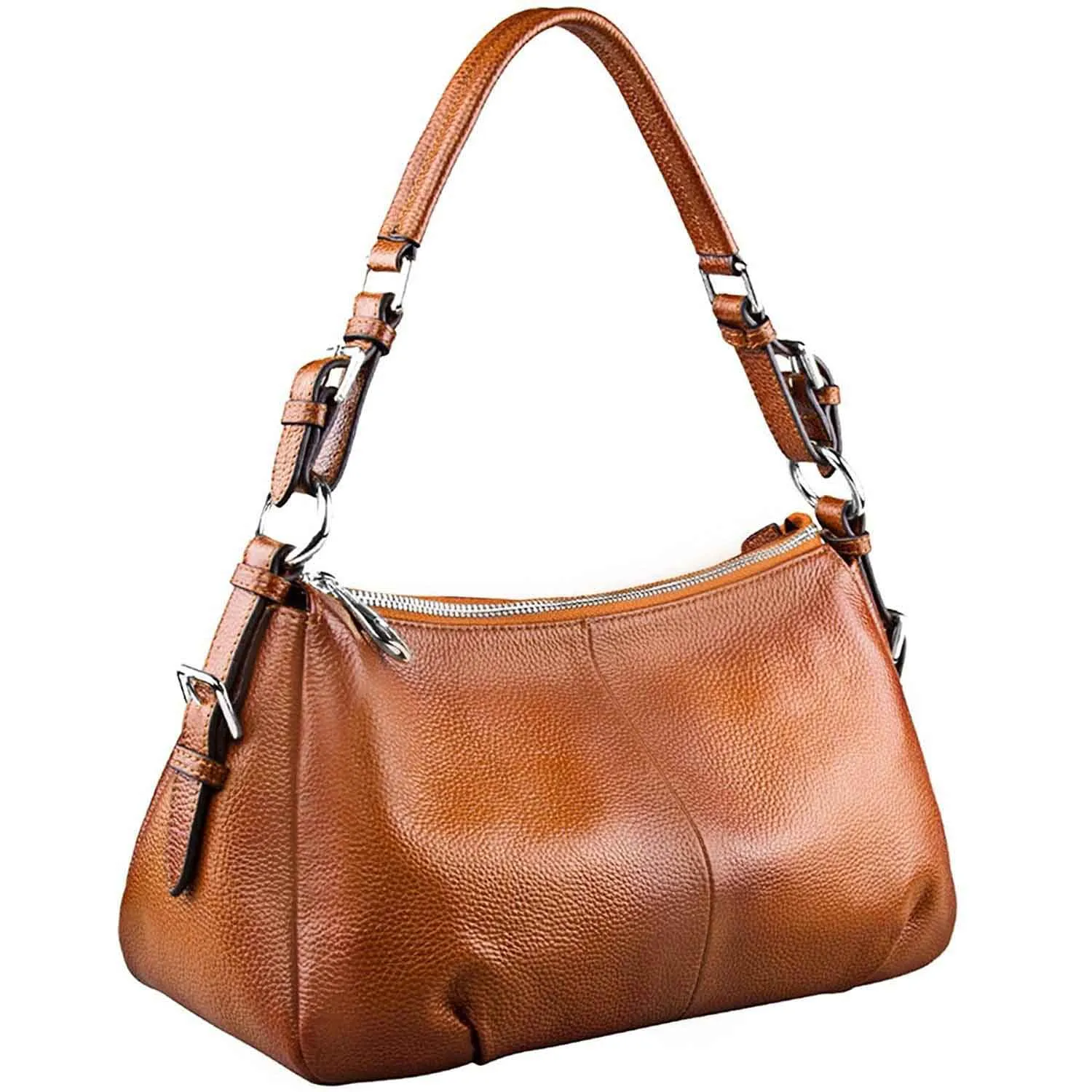 Genuine Leather Hobo Bag