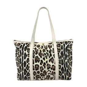 Getaway Tote - Cream Leopard