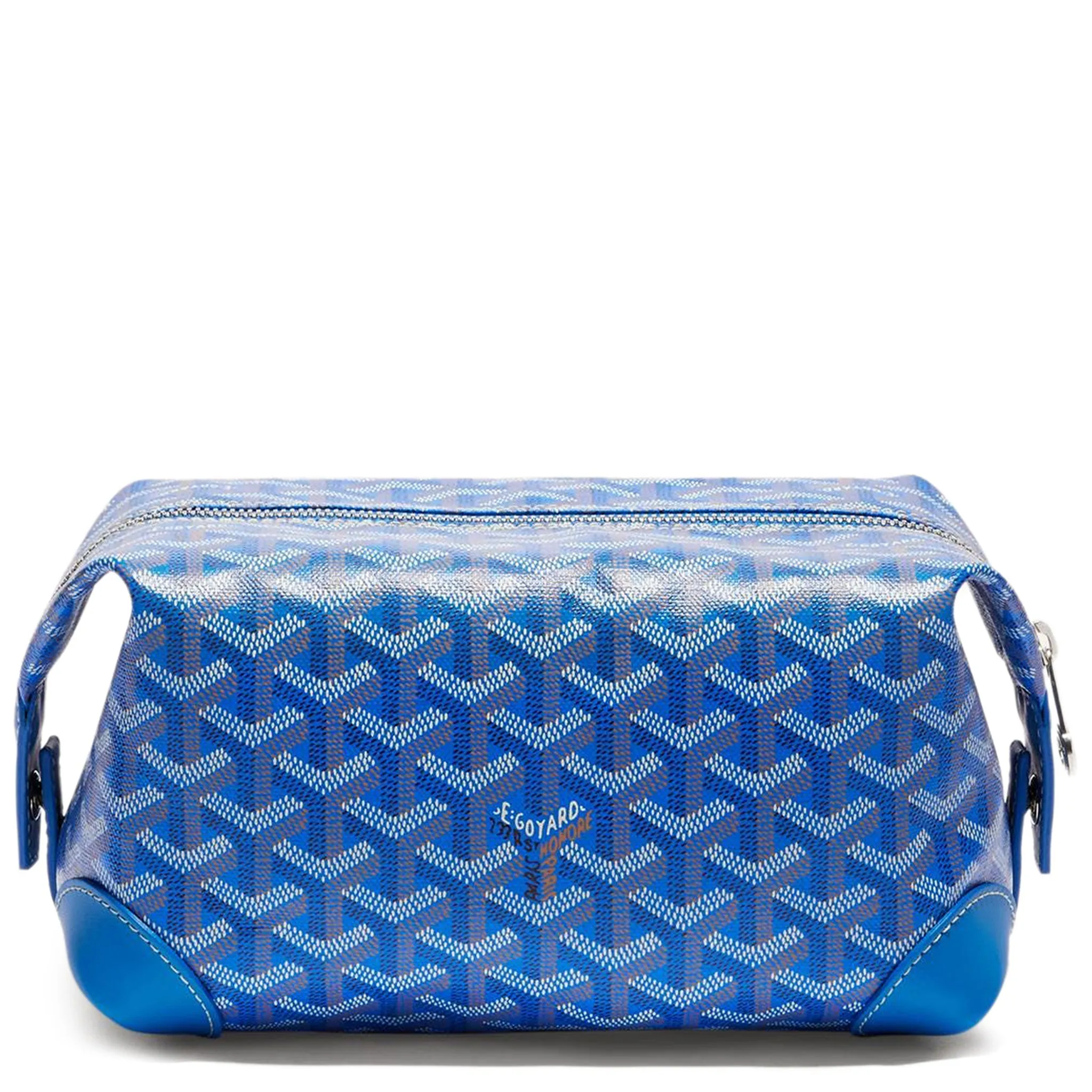 Goyard Bowling 25 Sky Blue Toiletry Bag