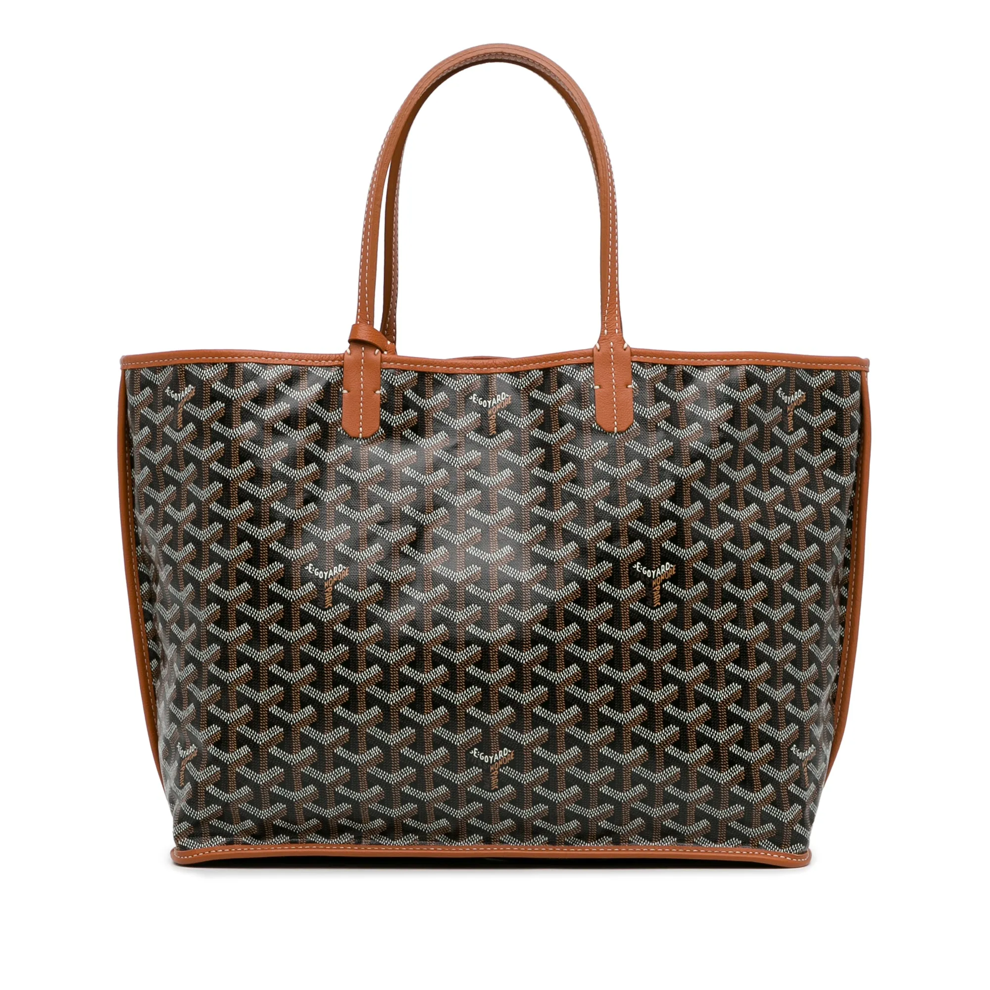 Goyard Goyardine Reversible Anjou PM Black Canvas