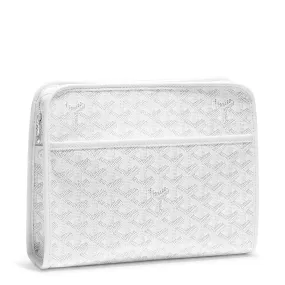 Goyard Jouvence MM White Washbag