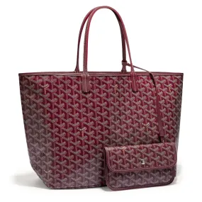 Goyard Saint Louis PM Tote Bag Burgundy