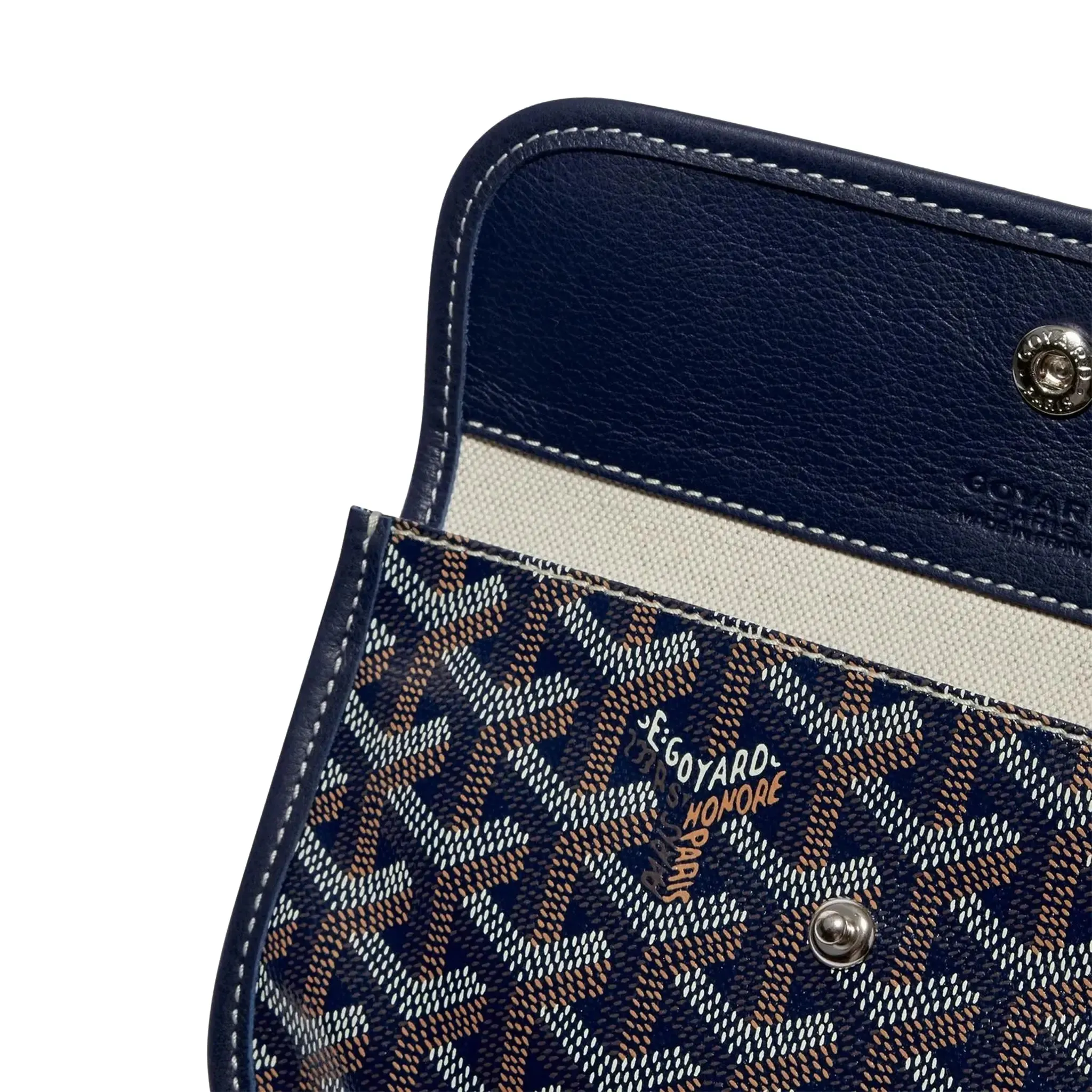 Goyard Saint Louis PM Tote Bag Navy Blue