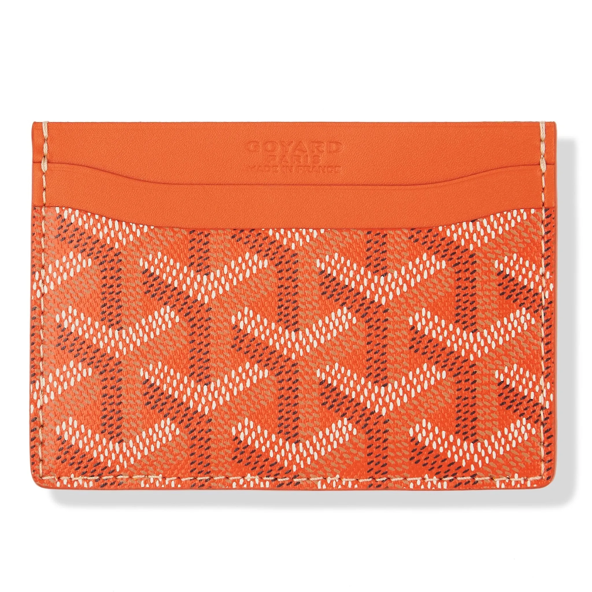 Goyard Saint Sulpice Orange Card Holder