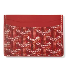 Goyard Saint Sulpice Red Card Holder