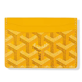 Goyard Saint Sulpice Yellow Card Holder