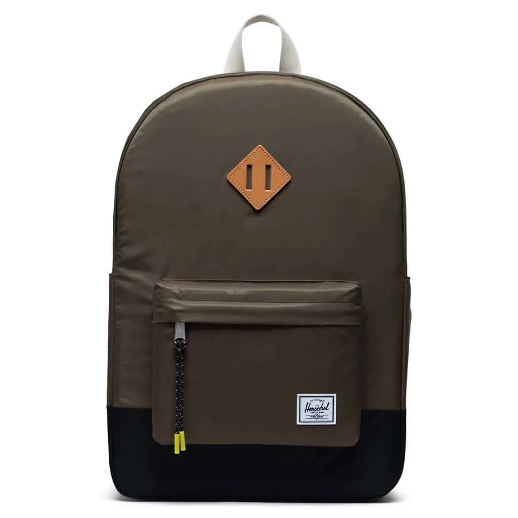 Heritage Backpack - Ivy Green/Black/Pelican