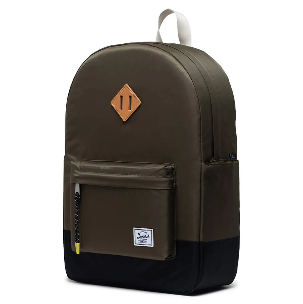 Heritage Backpack - Ivy Green/Black/Pelican