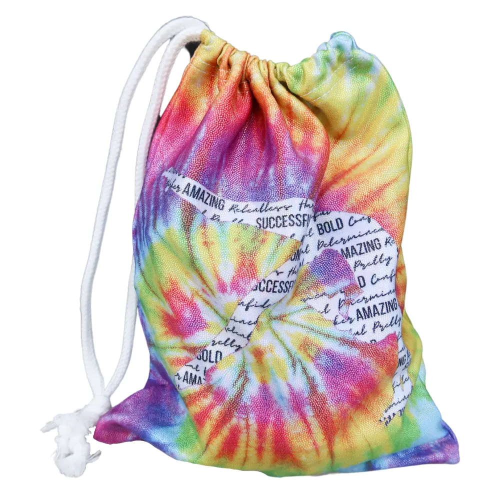 Holographic Tie Dye Gymnastics Grip Bag