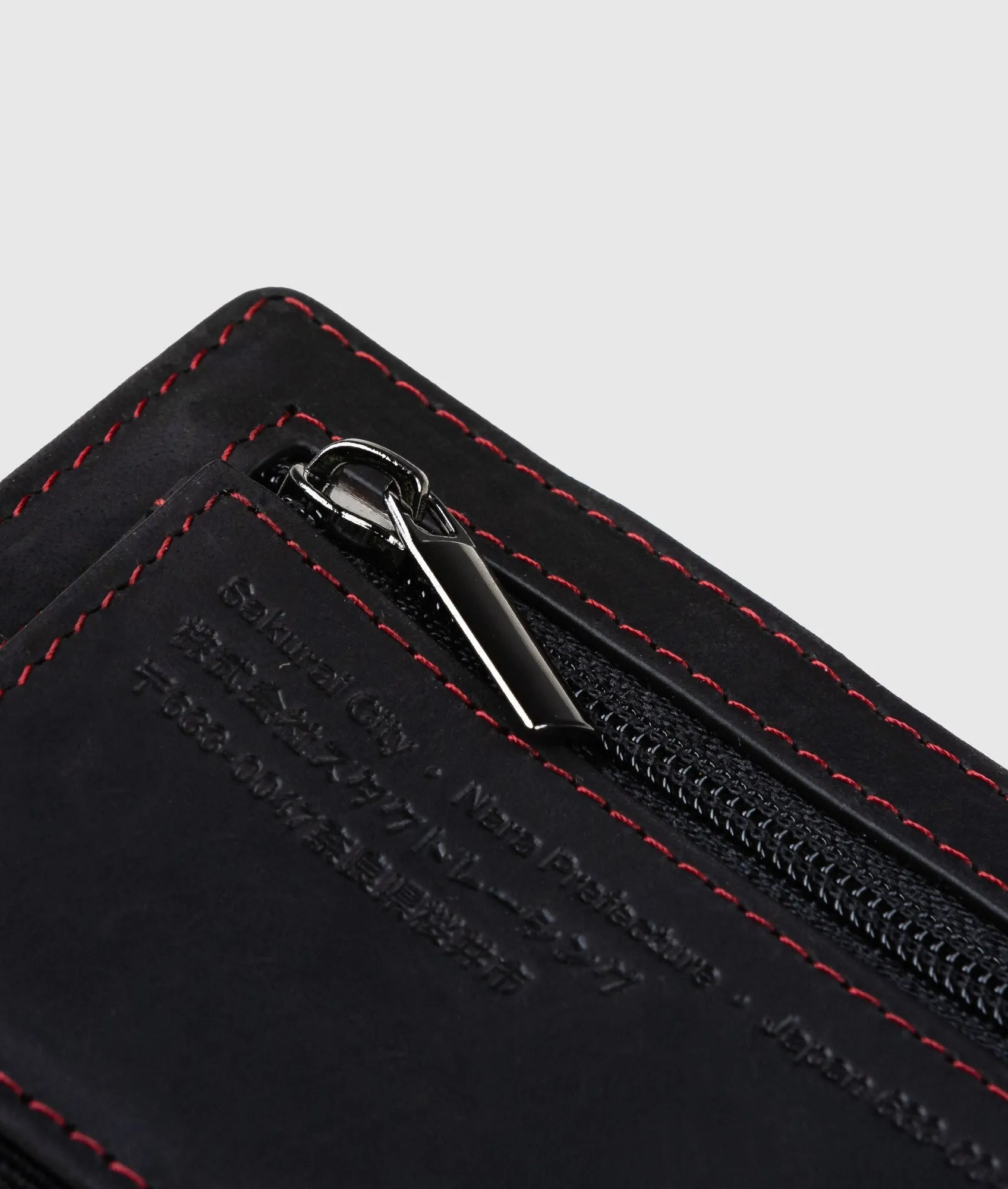 Izumiotsu Black/Red Cardholder