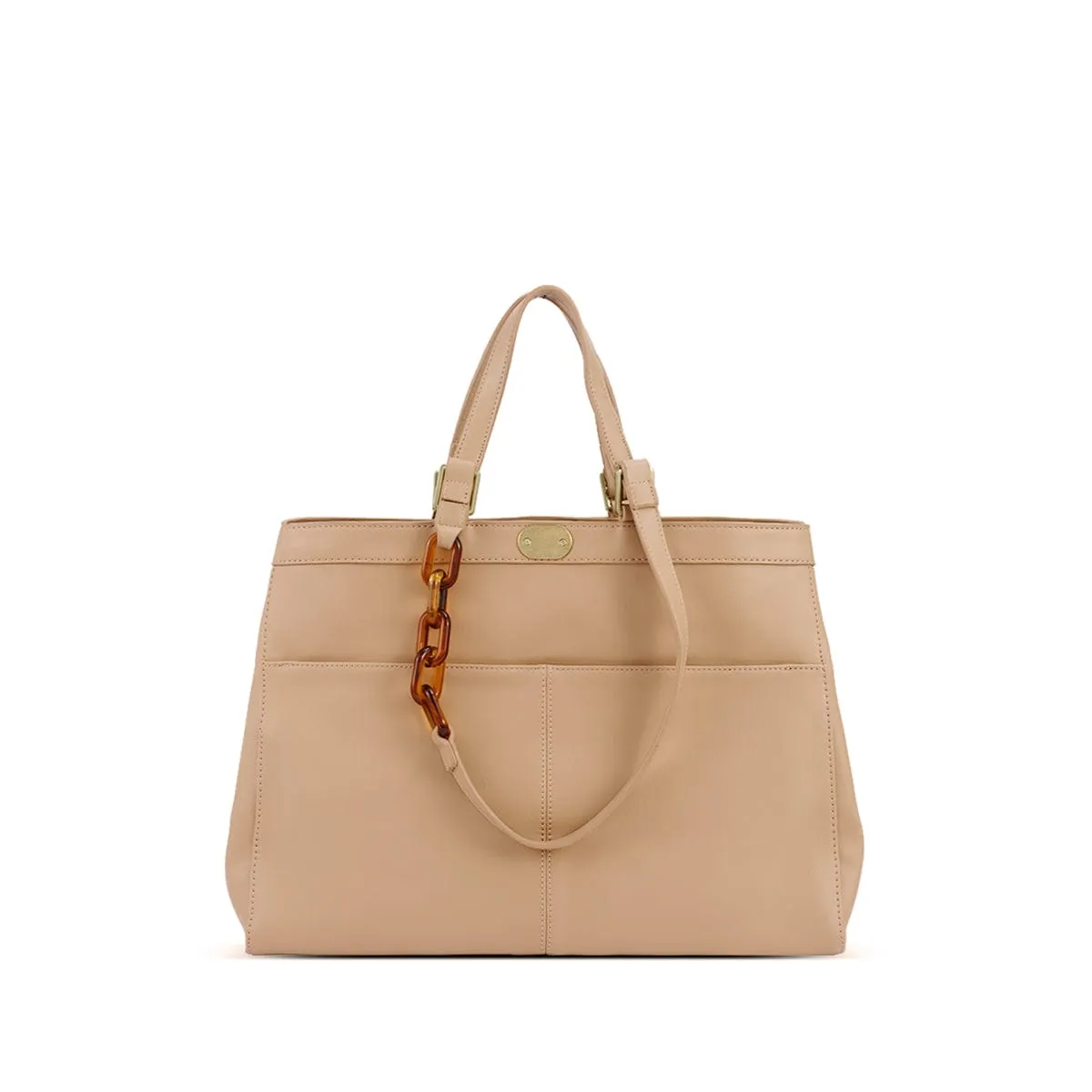 Jade Vegan Leather Crossbody Tote | Multiple Colours