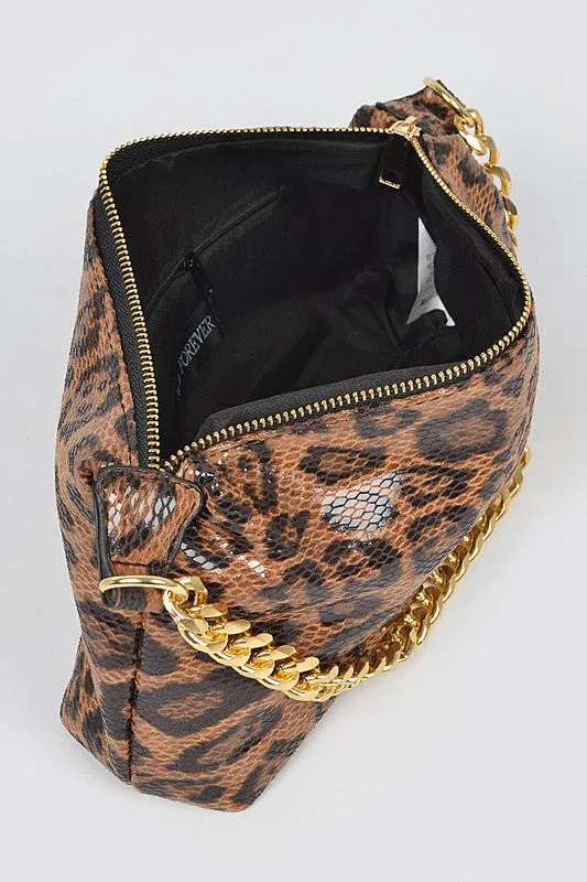 Laeticia handbag, leopard