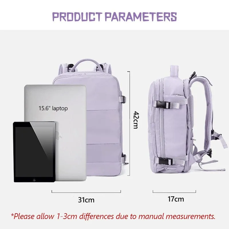 Large Capacity Travel Bag USB Charging Backpack