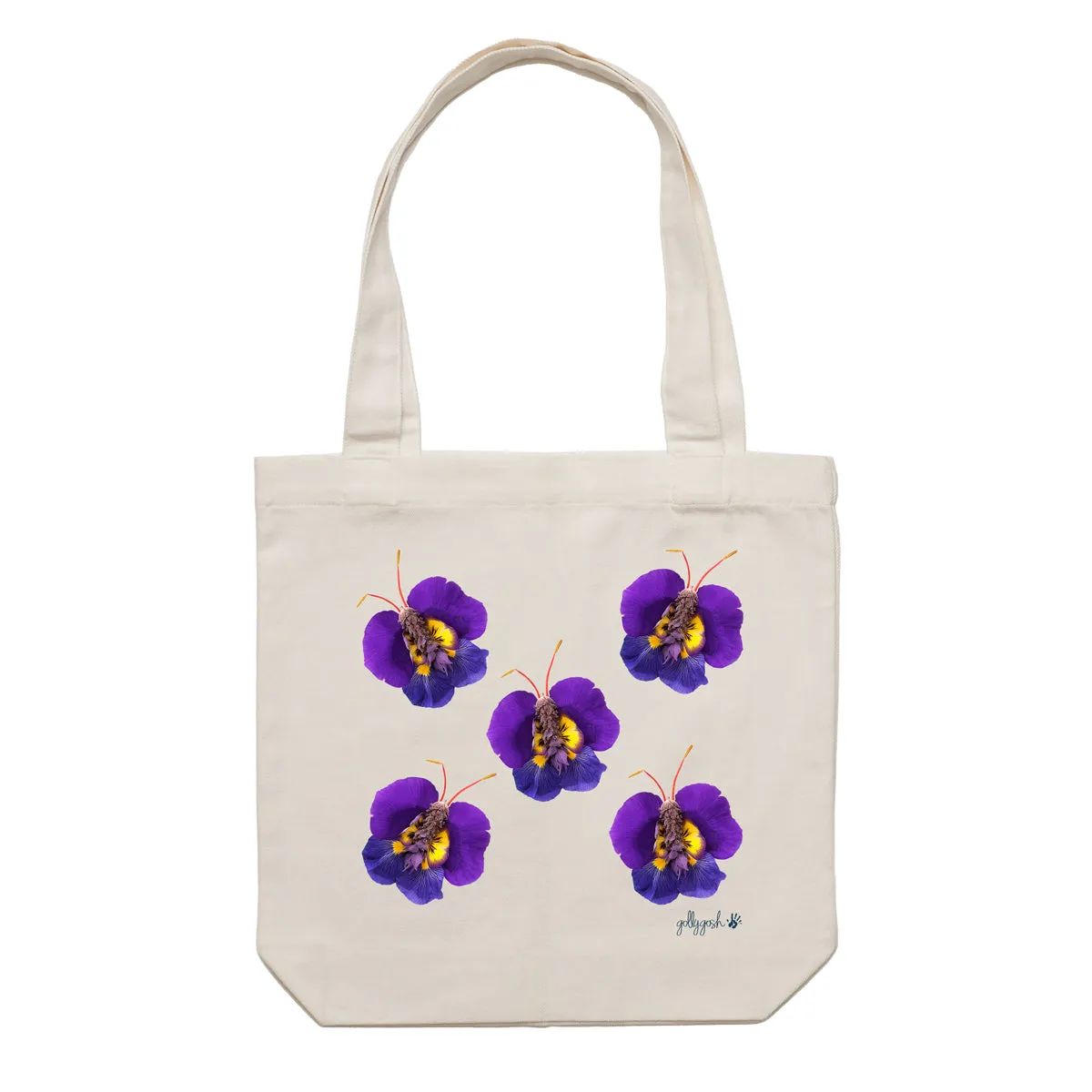 Lavender Butterflies Tote Bag