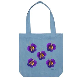 Lavender Butterflies Tote Bag