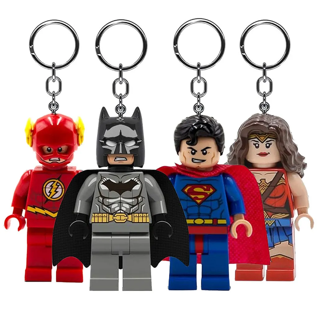 LEGO DC Comics Superheroes Keychain with LED Lite