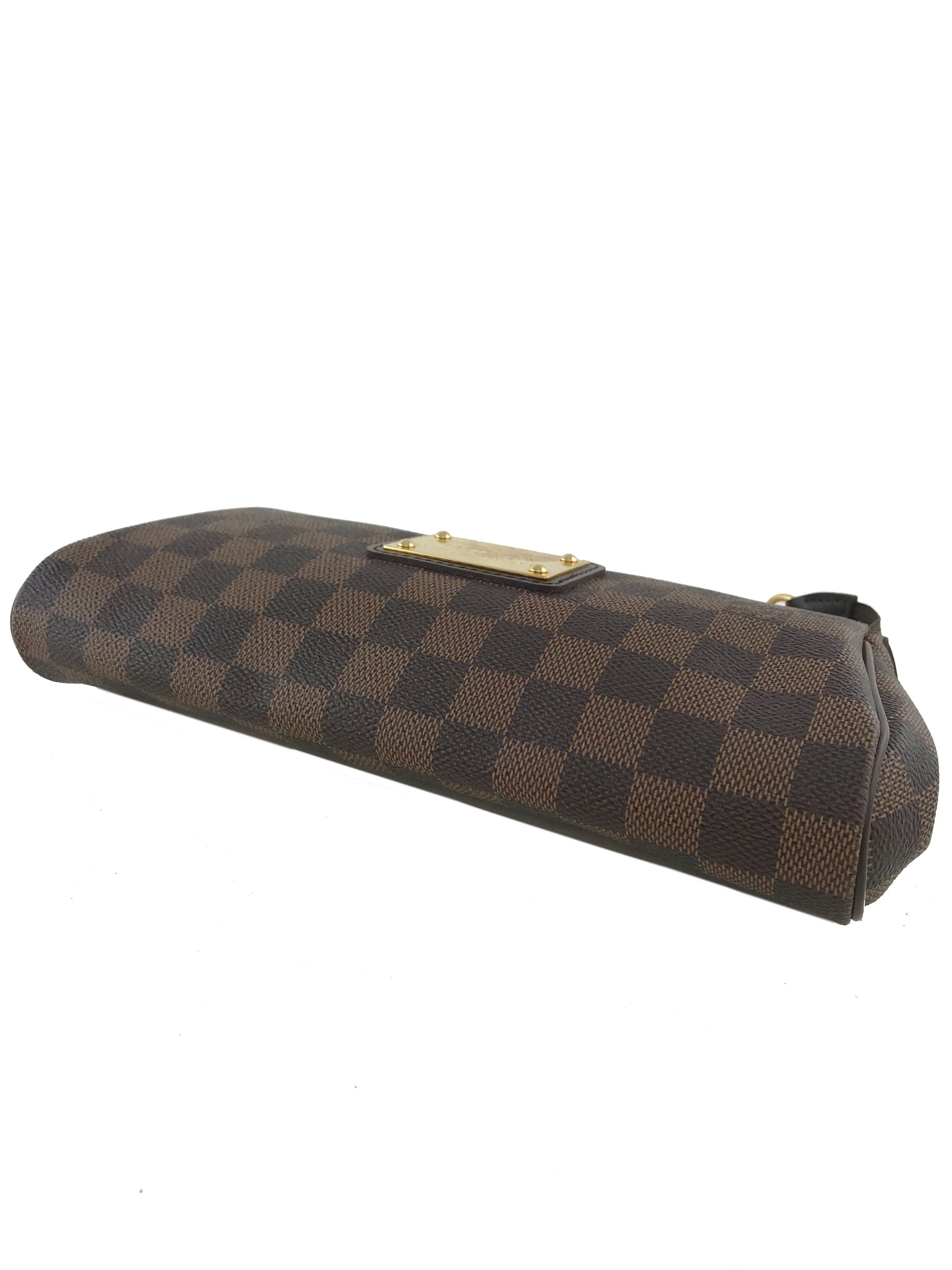 Louis Vuitton Damier Ebene Canvas Eva Clutch