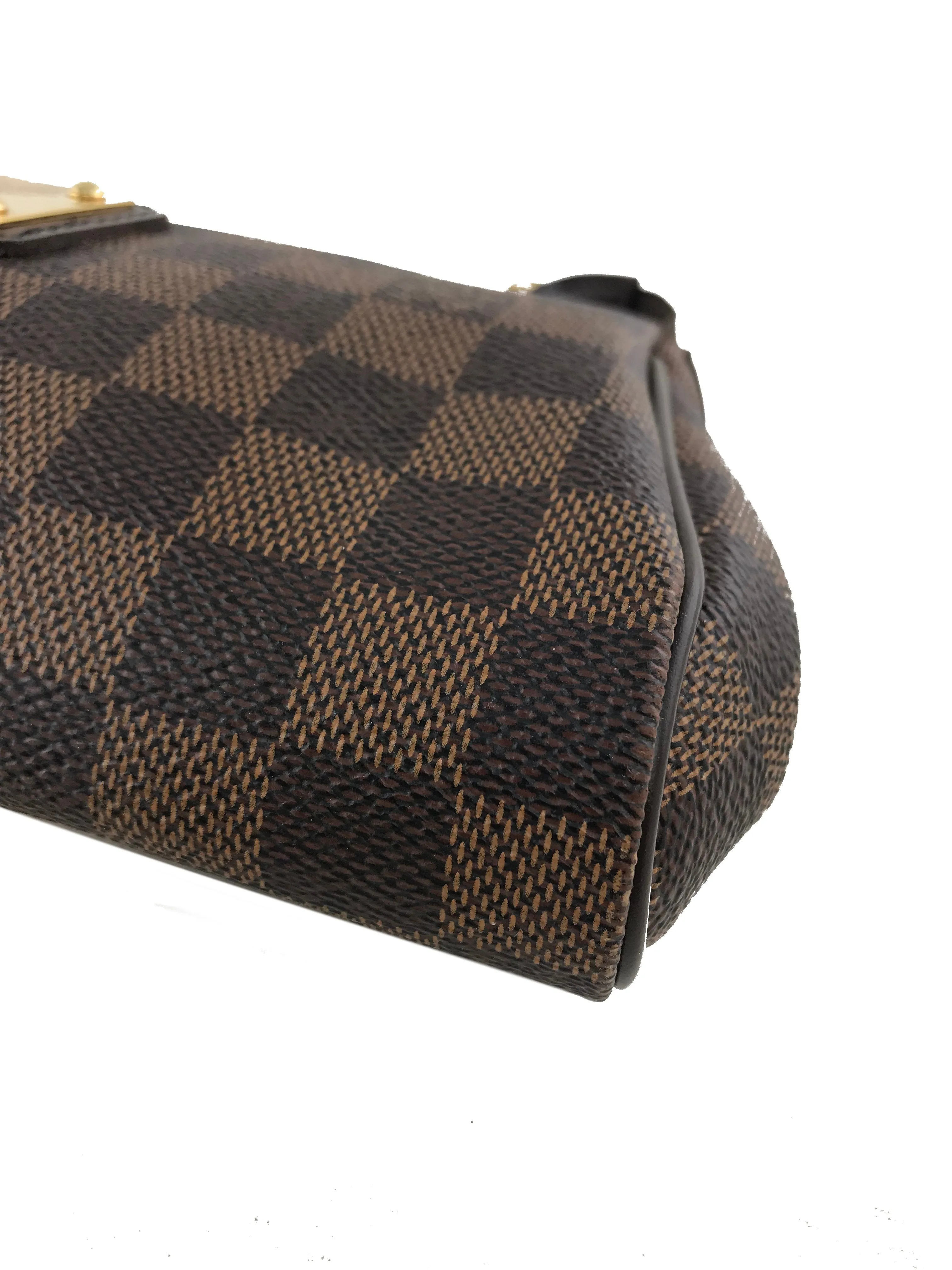 Louis Vuitton Damier Ebene Canvas Eva Clutch