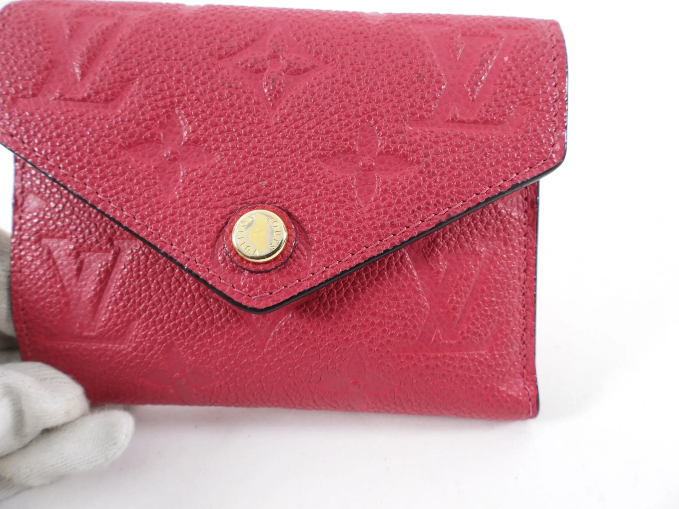 Louis Vuitton Freesia Empreinte Leather Victorine Compact Wallet