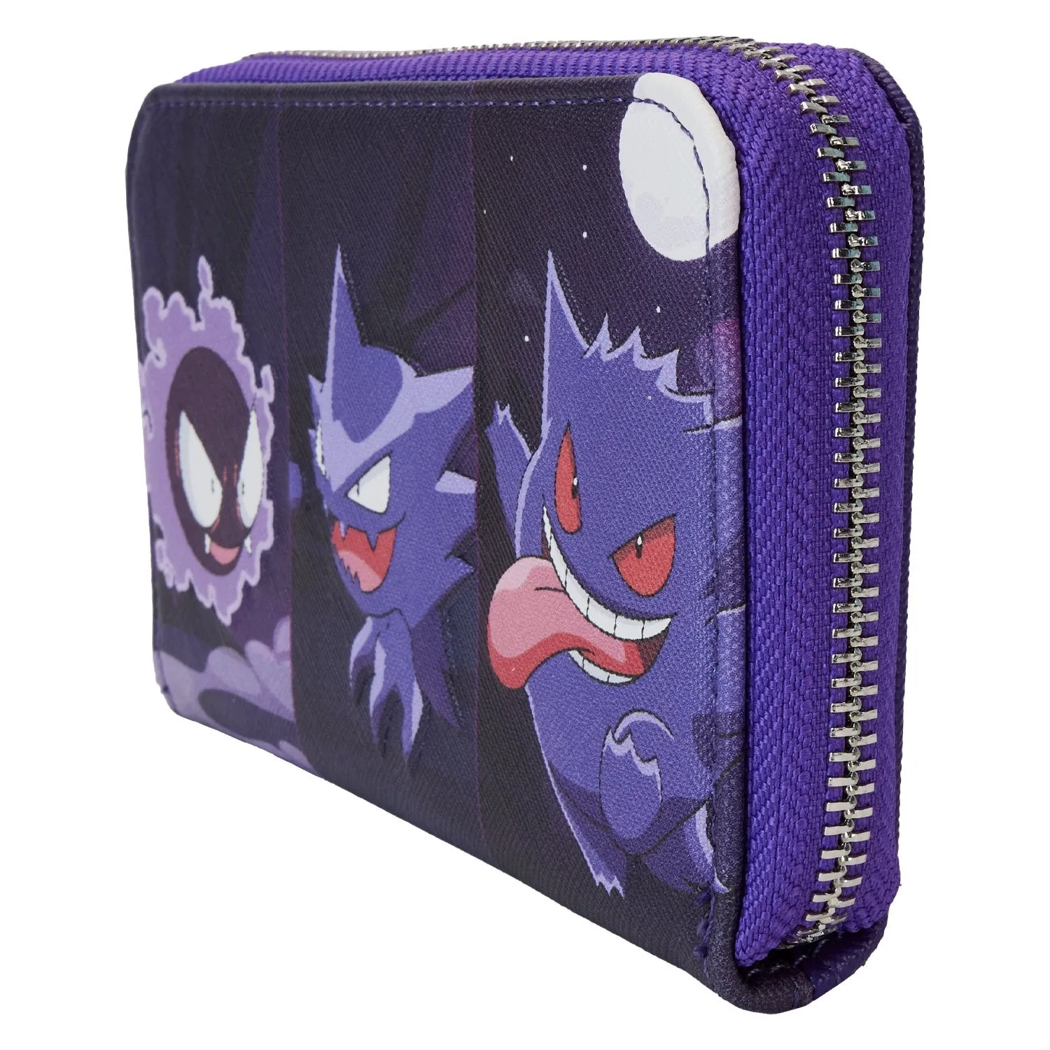 Loungefly Pokemon Gengar Evolution Zip-Around Wallet - Preorder