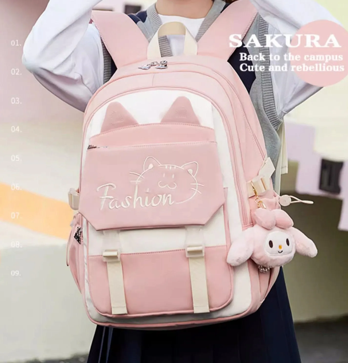 Lovely Cat Backpack PN6342