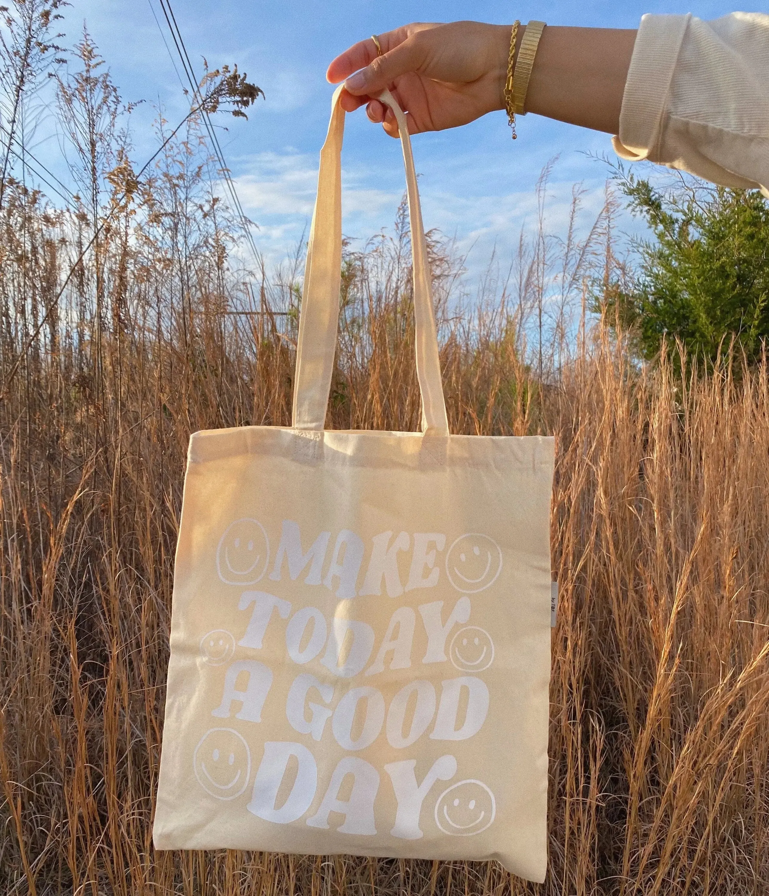 Make today a good day tote bag