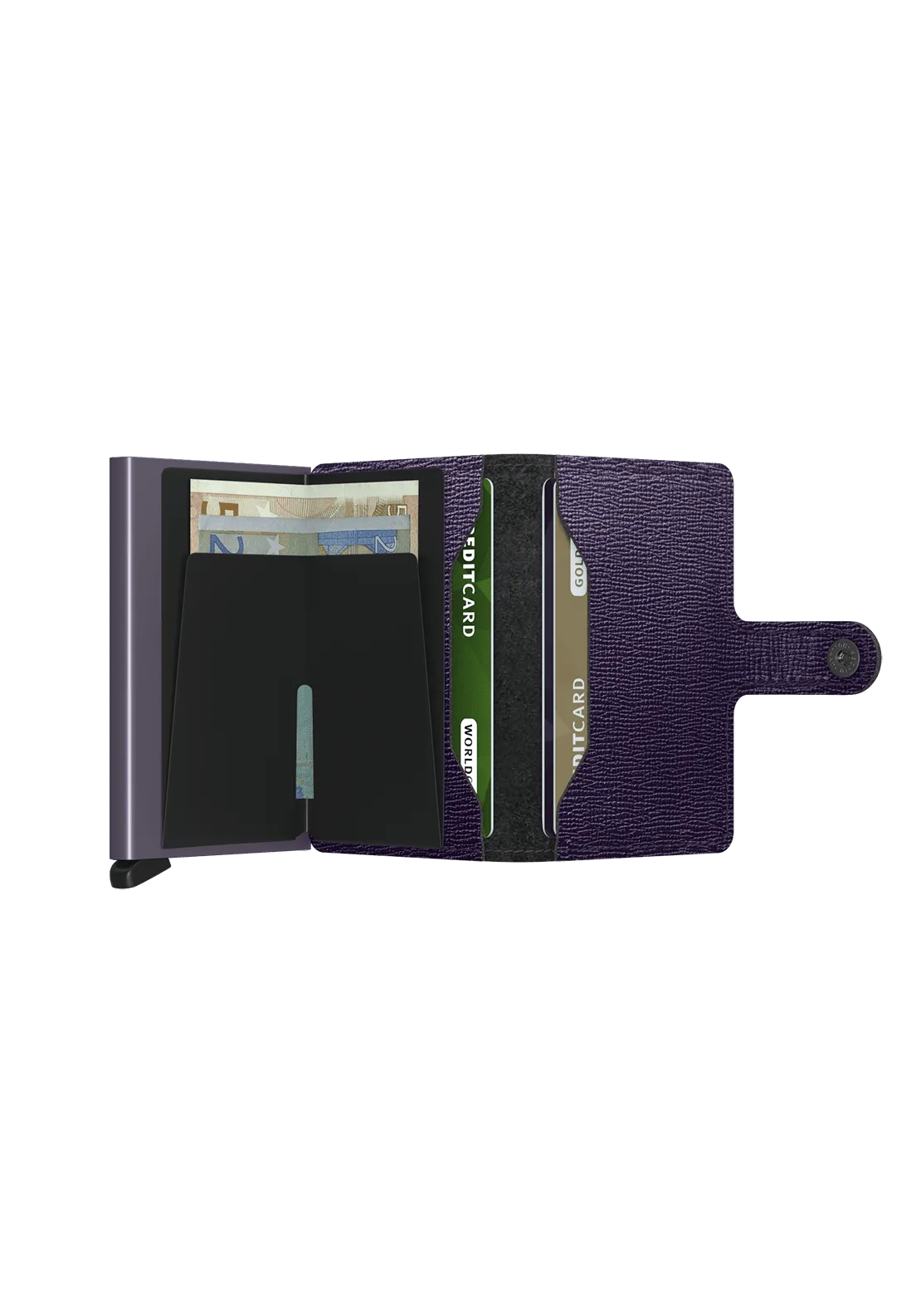 Mini Crisple Wallet - Purple